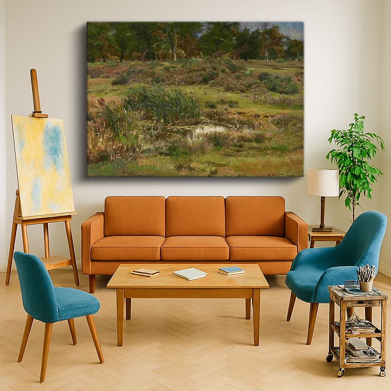 Ressam Kanvas Tablo 1094